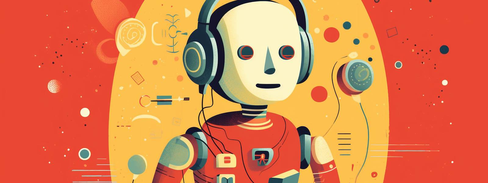 AI generated picture of robot